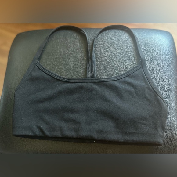 Vuori Other - Vuori Black Scoop Neck Lightweight Sports Bra XS